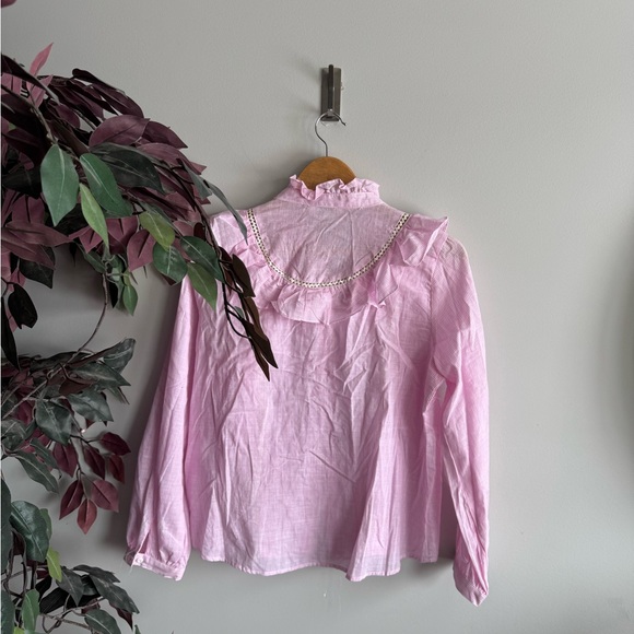 Hayden Soft Pink Ruffle Top - Picture 6 of 6